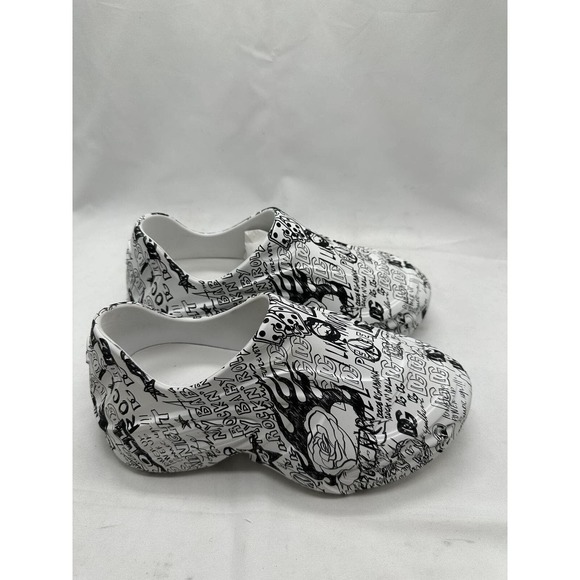 Dolce & Gabbana Men's Toy Graffiti Print Slip On Low Top Sneakers Dark Side US 7 - Picture 6 of 7